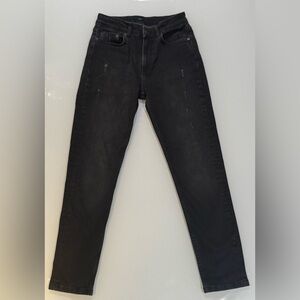 RUTI Black High-Rise Slim Jeans – Size 0